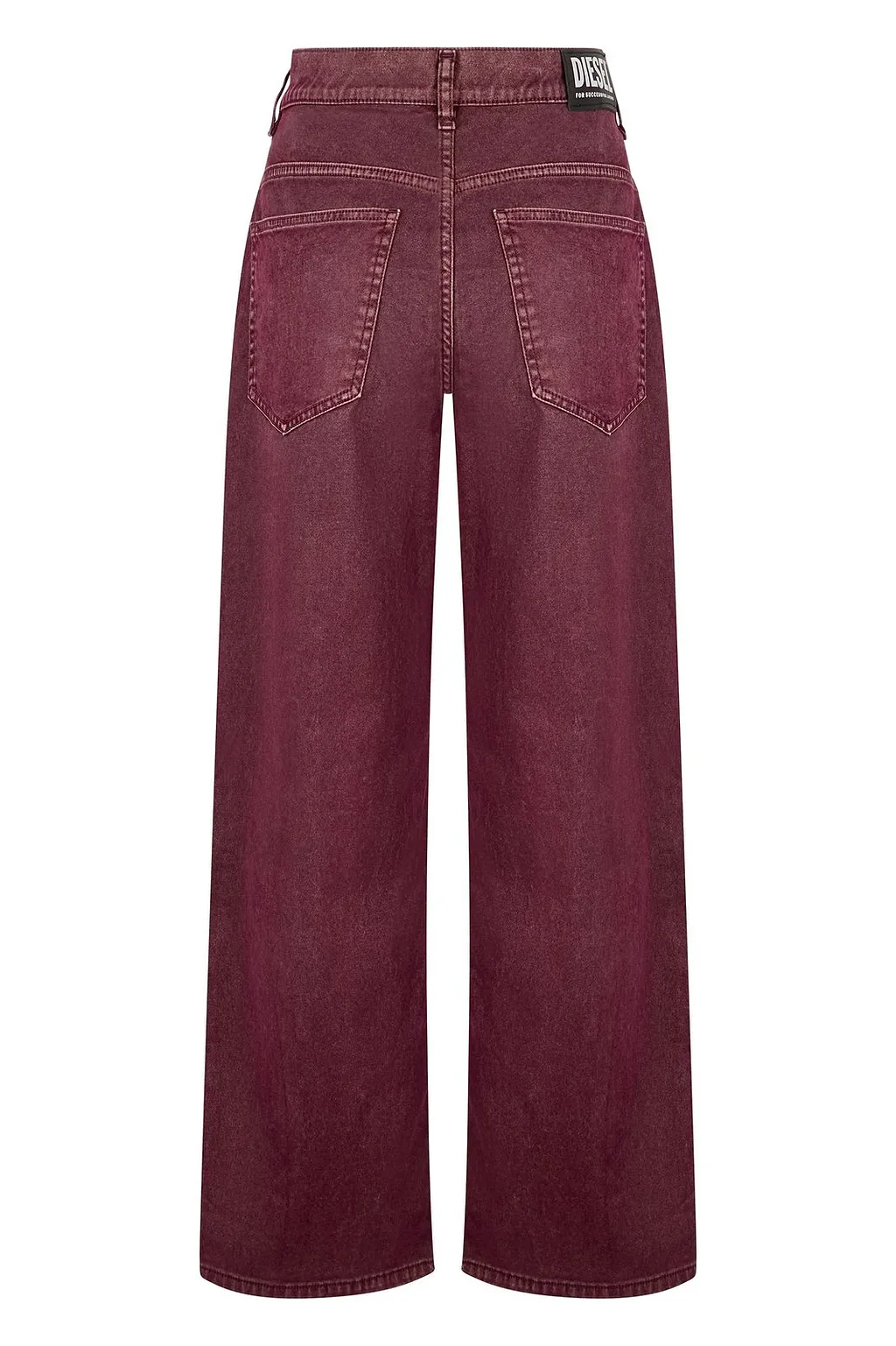Diesel High-Rise Wide-Leg Jeans
