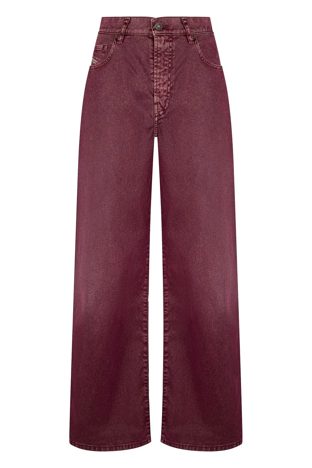 Diesel High-Rise Wide-Leg Jeans