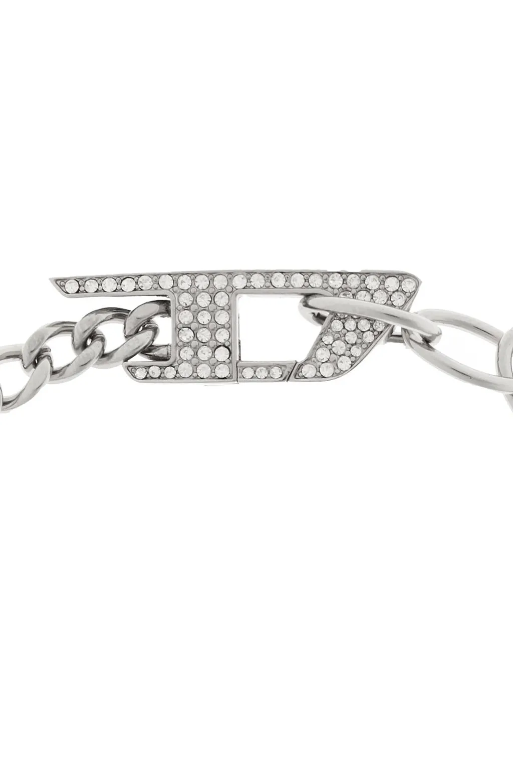 Diesel D-Logo Crystal-Embellished Bracelet