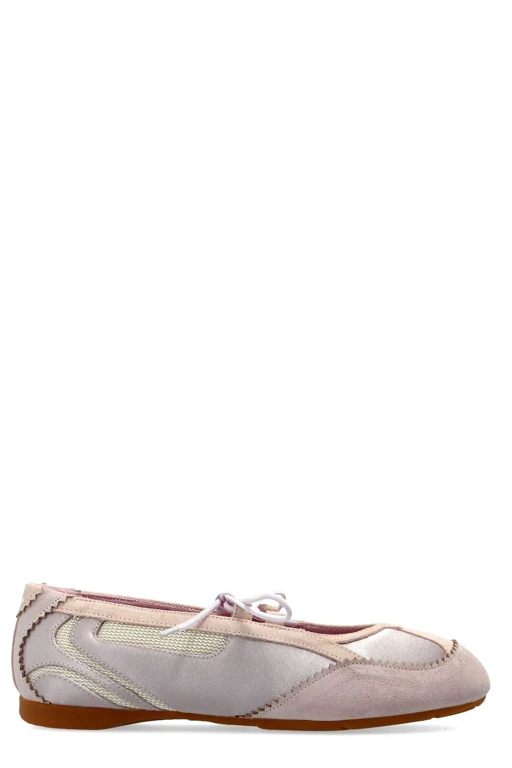 Diesel D Mile Lace-Up Ballet Flats
