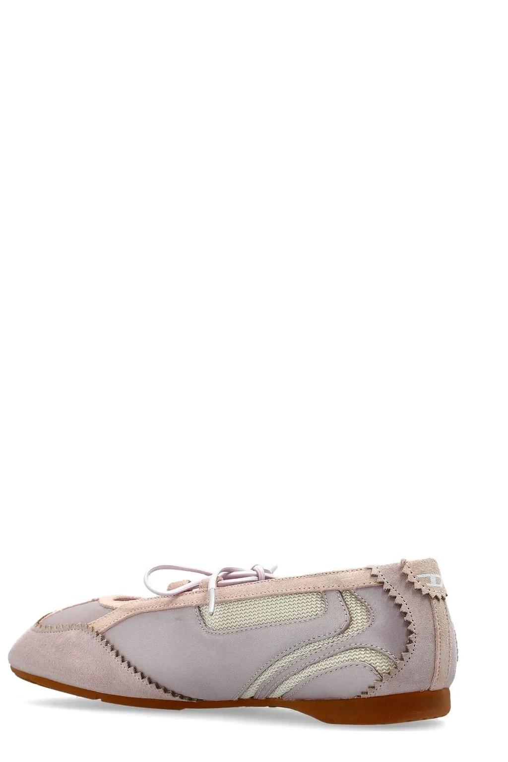 Diesel D Mile Lace-Up Ballet Flats