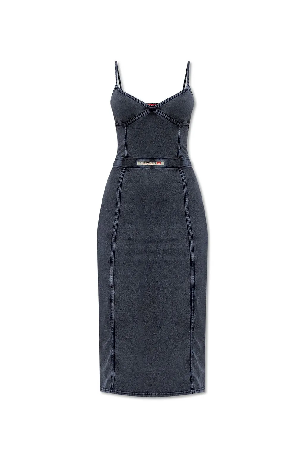 Diesel D-Ony Denim Midi Dress