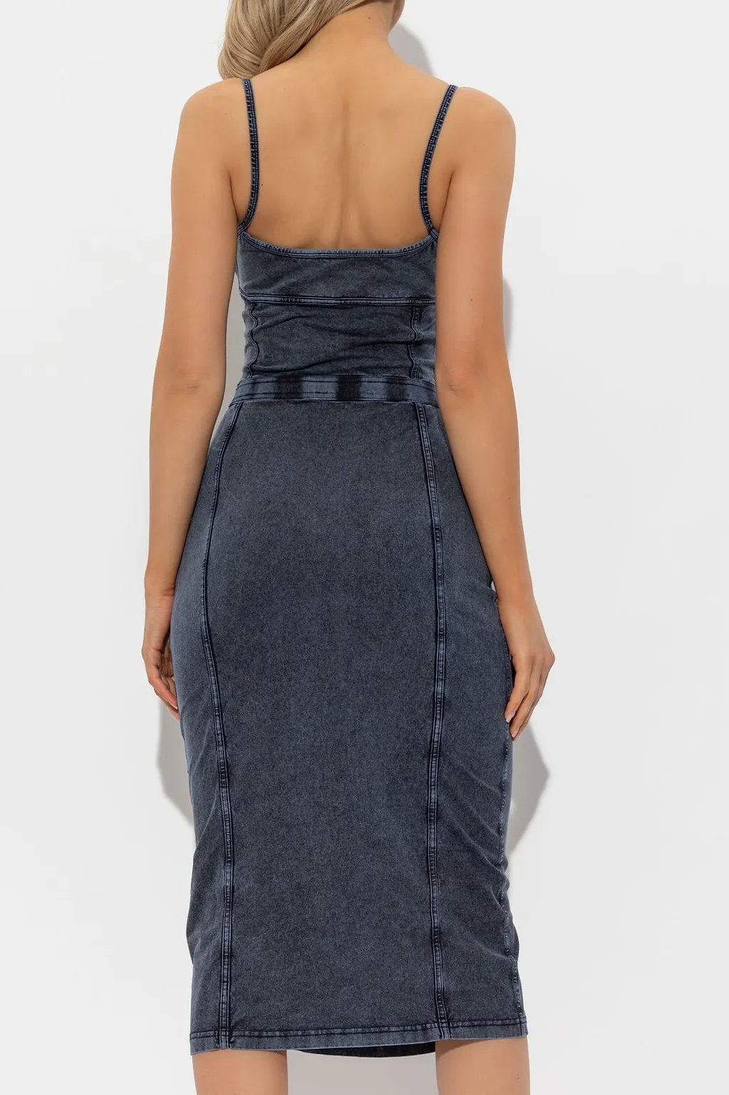 Diesel D-Ony Denim Midi Dress
