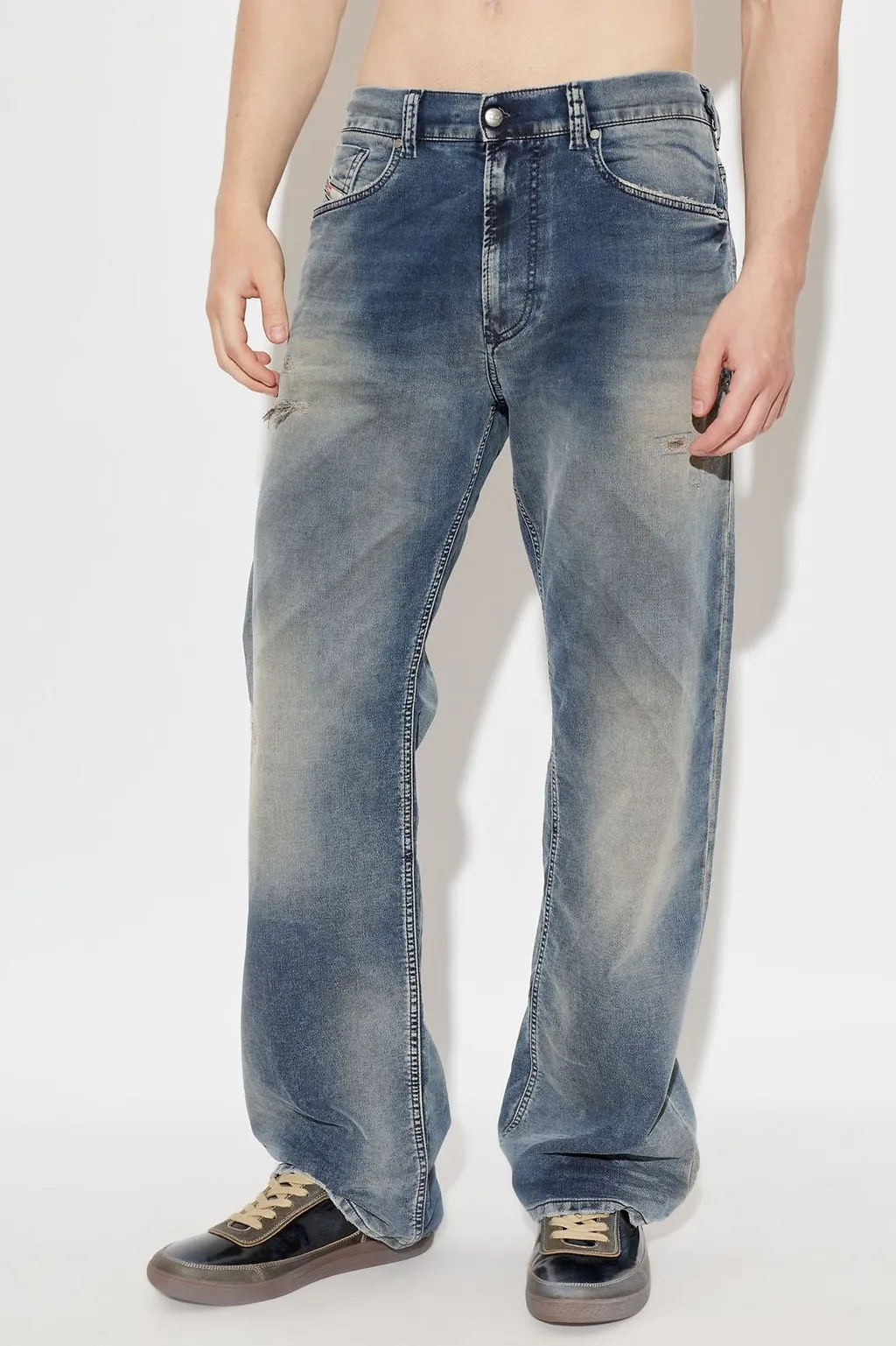 Diesel D-Reel Relaxed Jeans