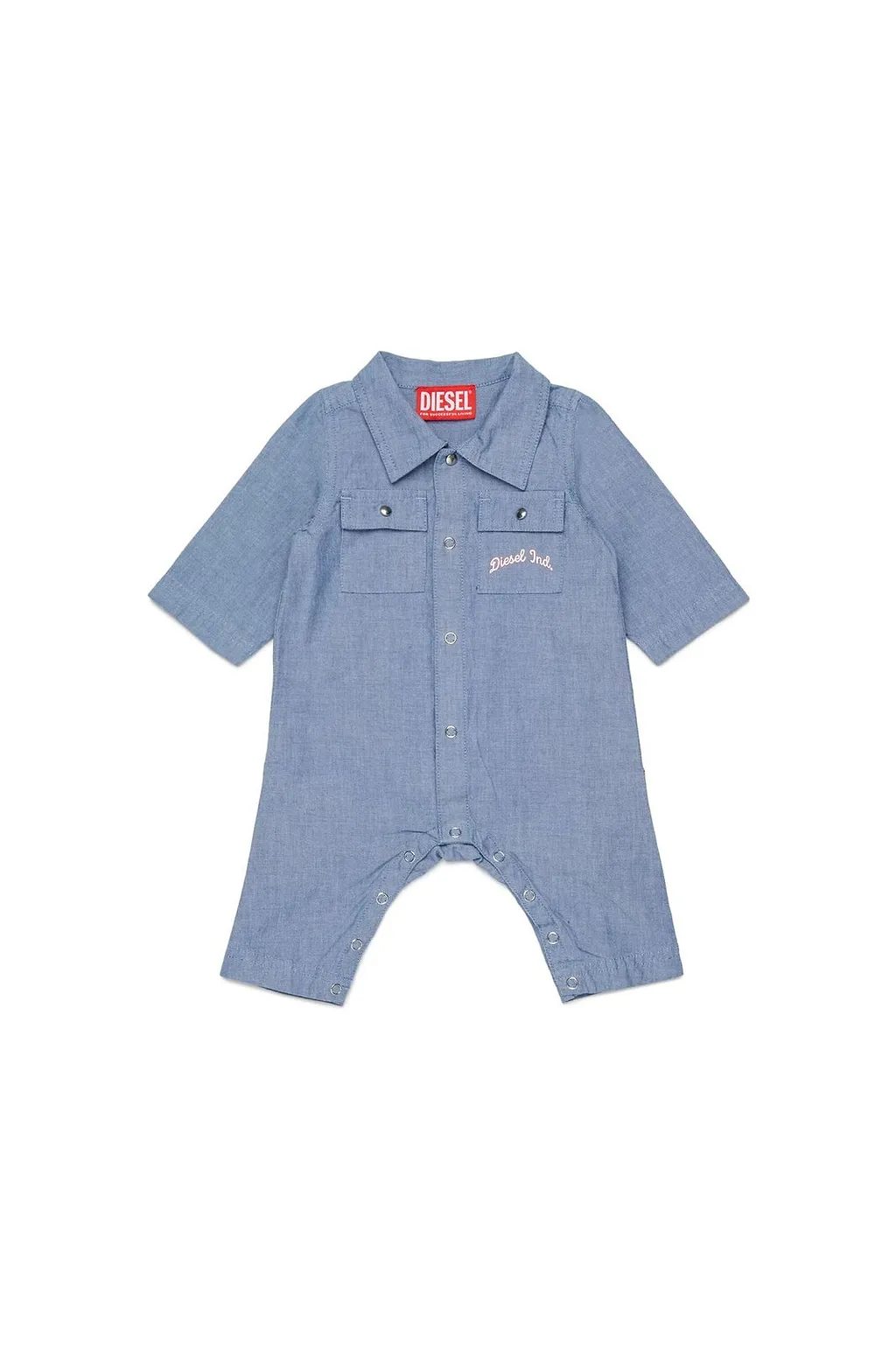 Diesel Kids Justy Nb Denim Jumpsuit
