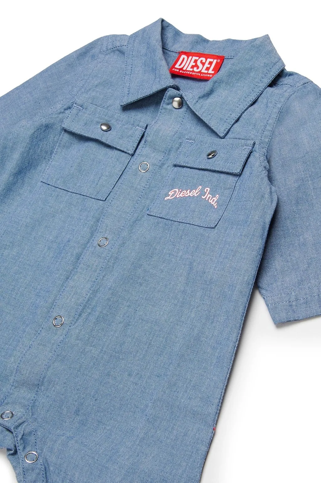 Diesel Kids Justy Nb Denim Jumpsuit