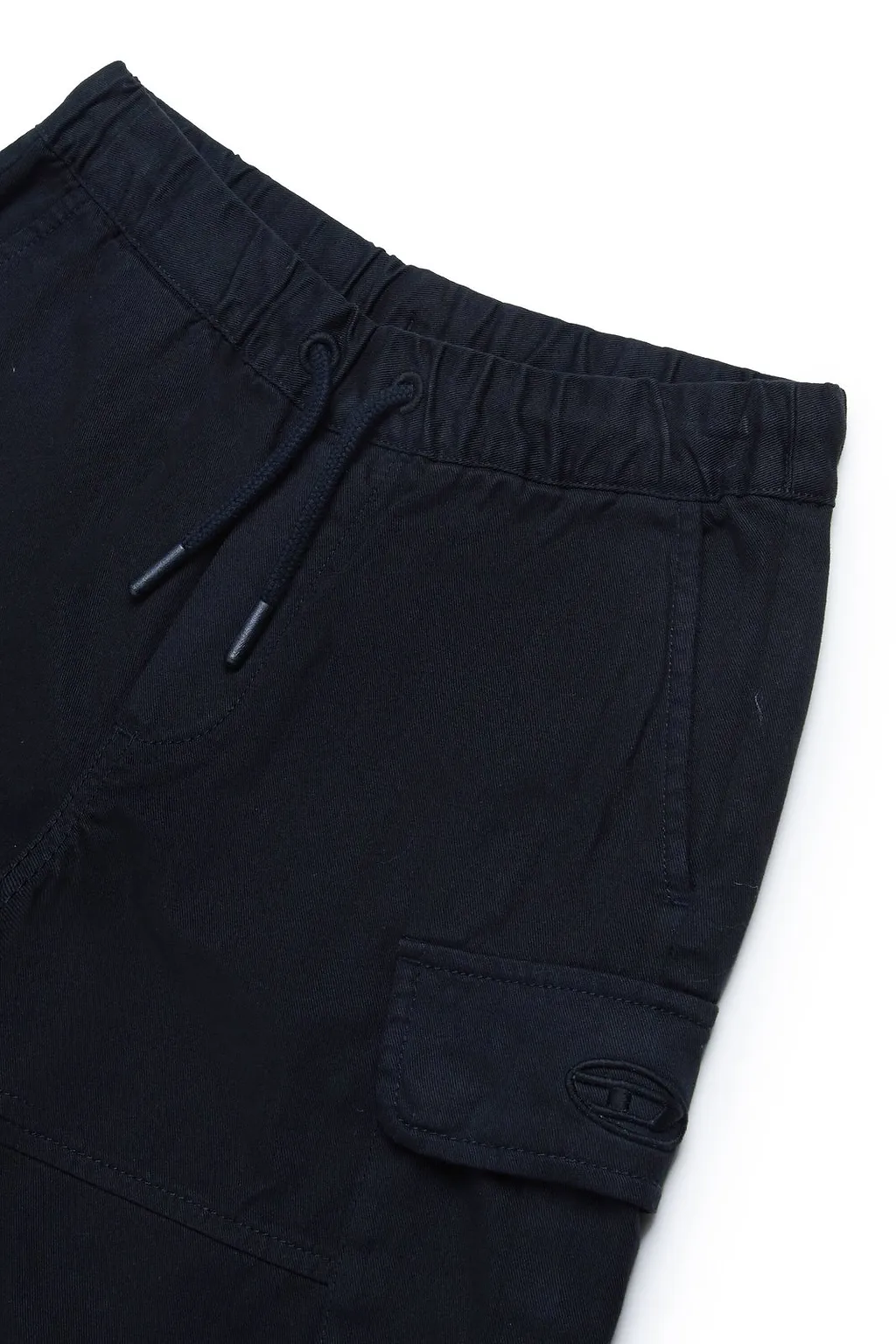 Diesel Kids Logo-Embroidered Drawstring Shorts