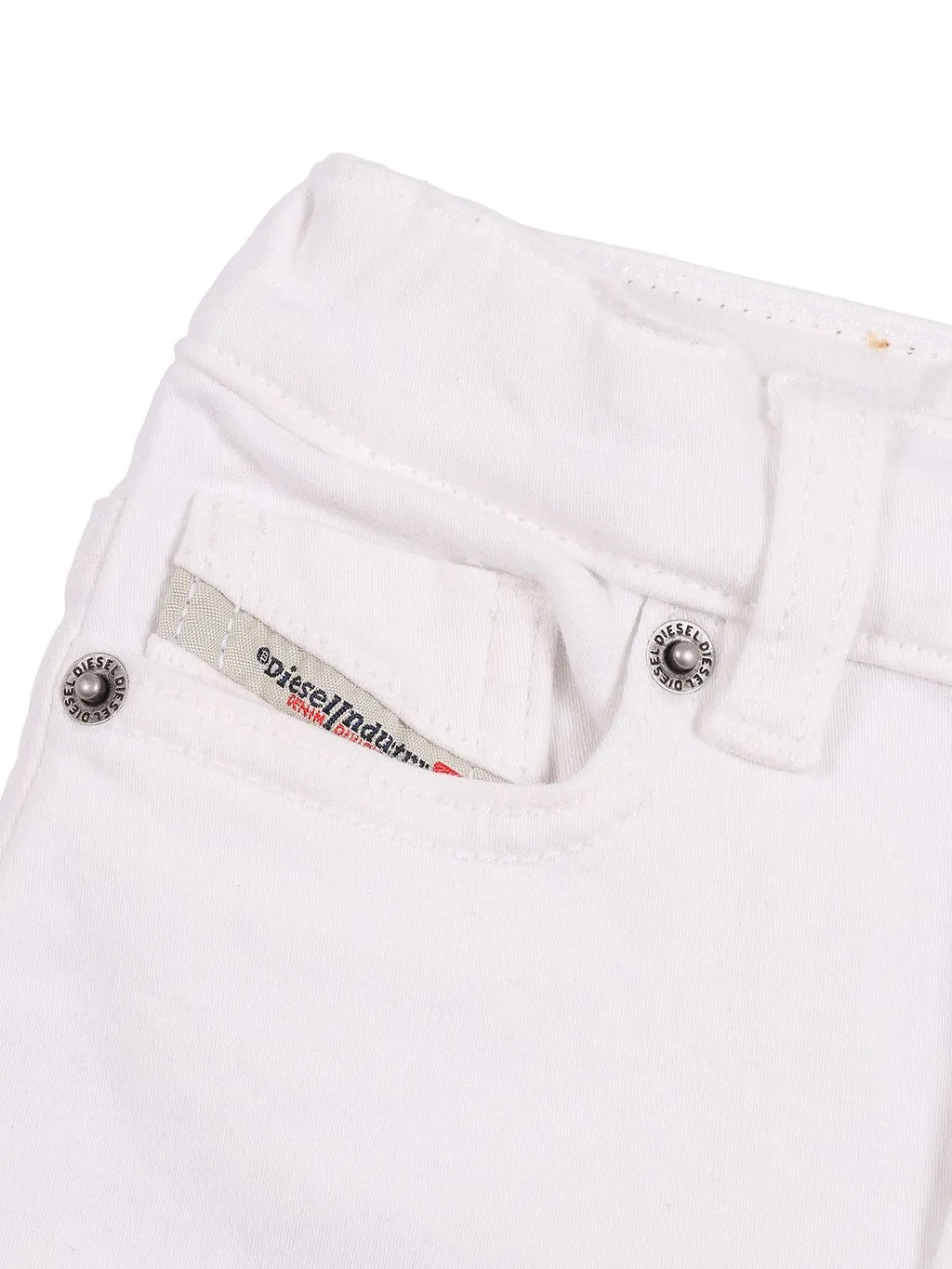 Diesel Kids Logo Patch Denim Shorts