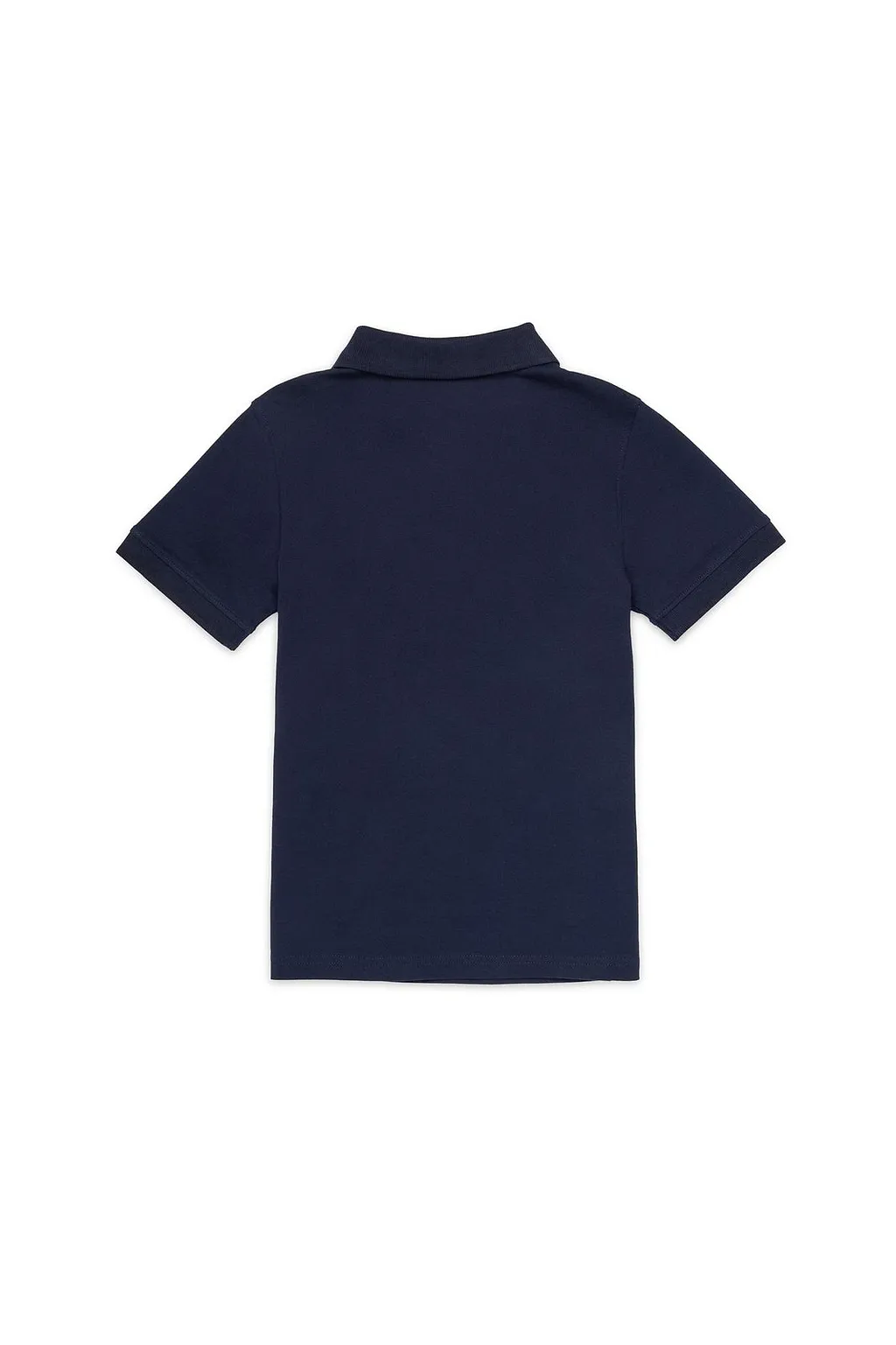 Diesel Kids D-Logo Embroidered Short-Sleeved Polo Shirt