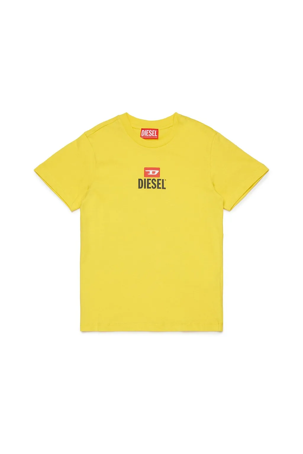 Diesel Kids D Logo Printed Crewneck T-Shirt