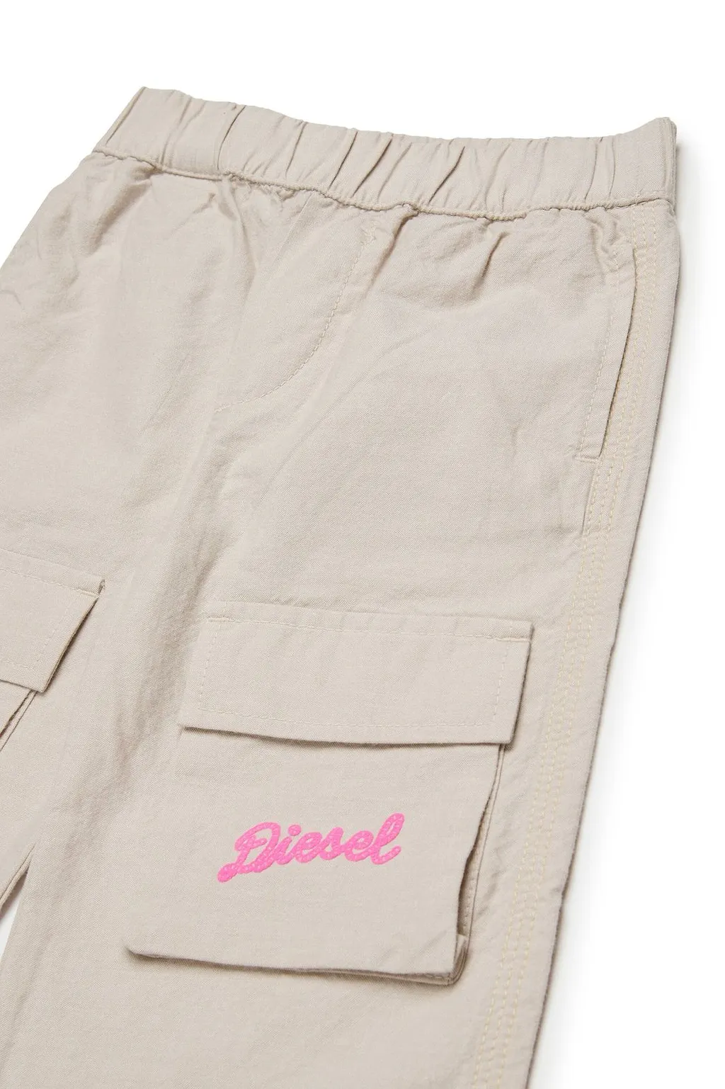 Diesel Kids Logo Printed Cargo Trousers