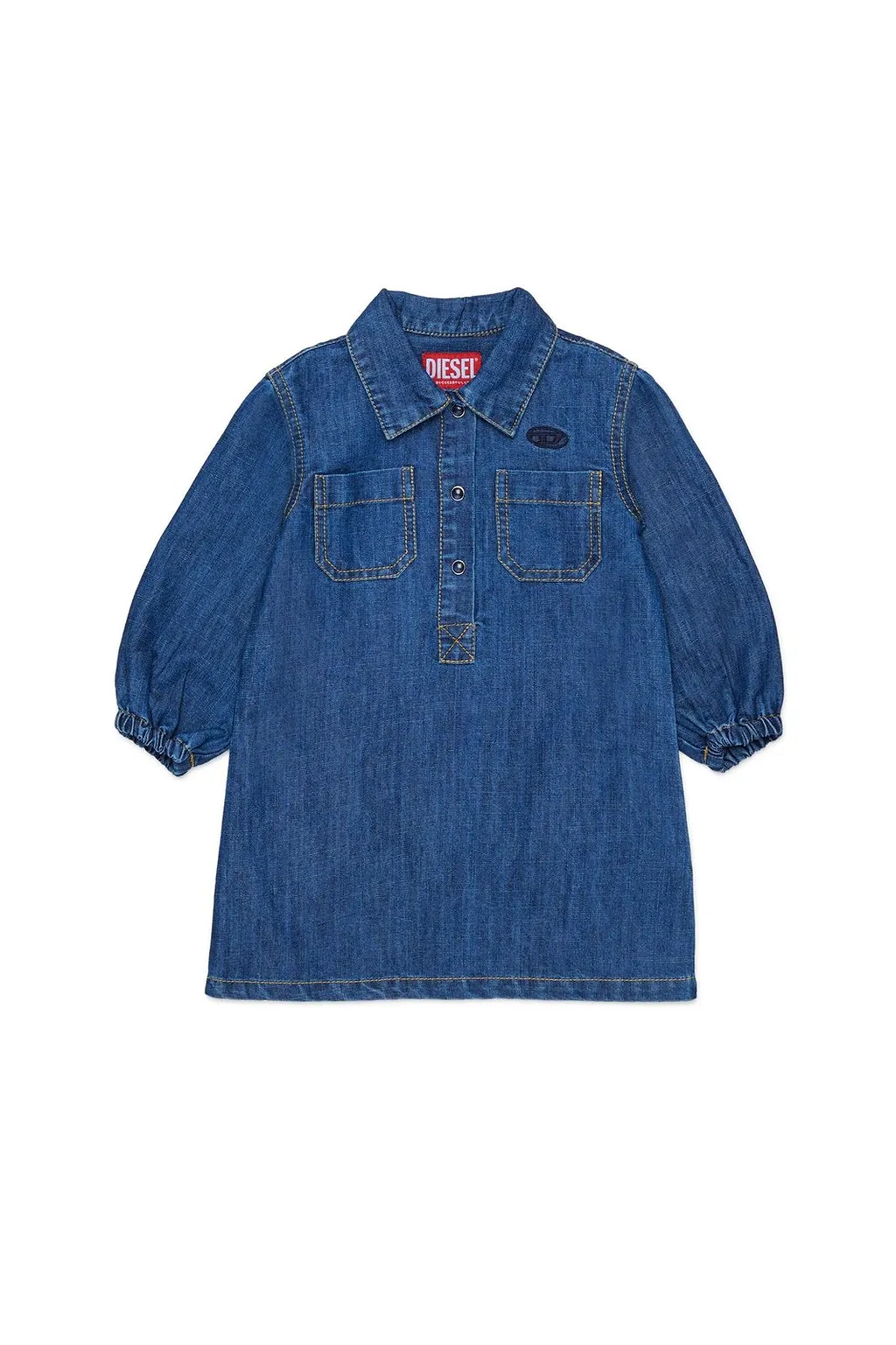 Diesel Kids Delbib Denim Shirt Dress