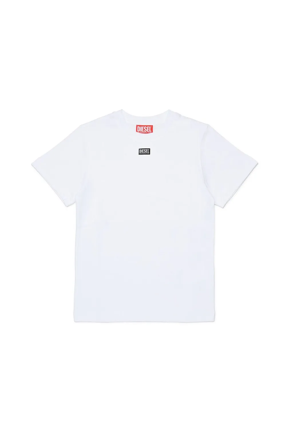 Diesel Kids Logo Printed Crewneck T-Shirt