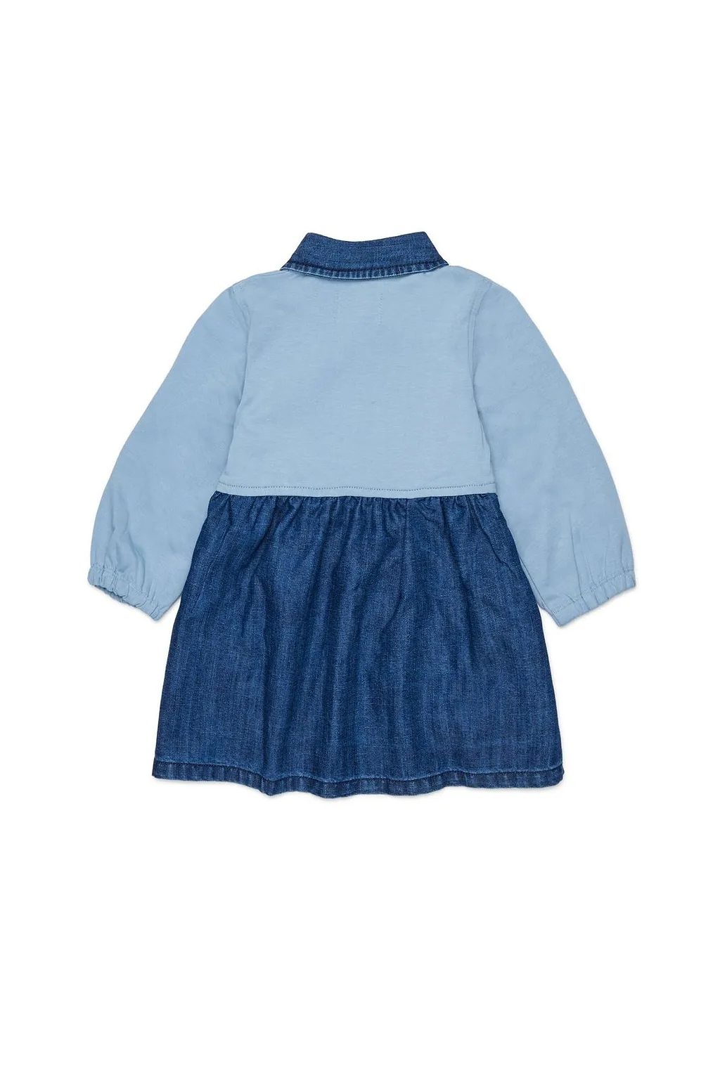 Diesel Kids Droseb Rose-Print Denim Dress