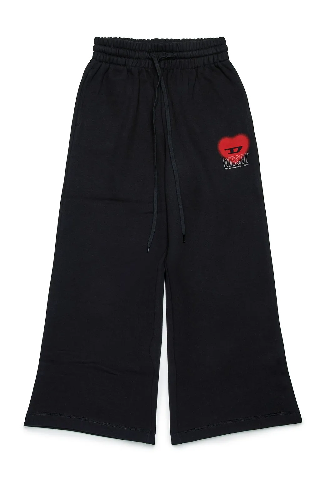 Diesel Kids Drawstring Wide-Leg Pants