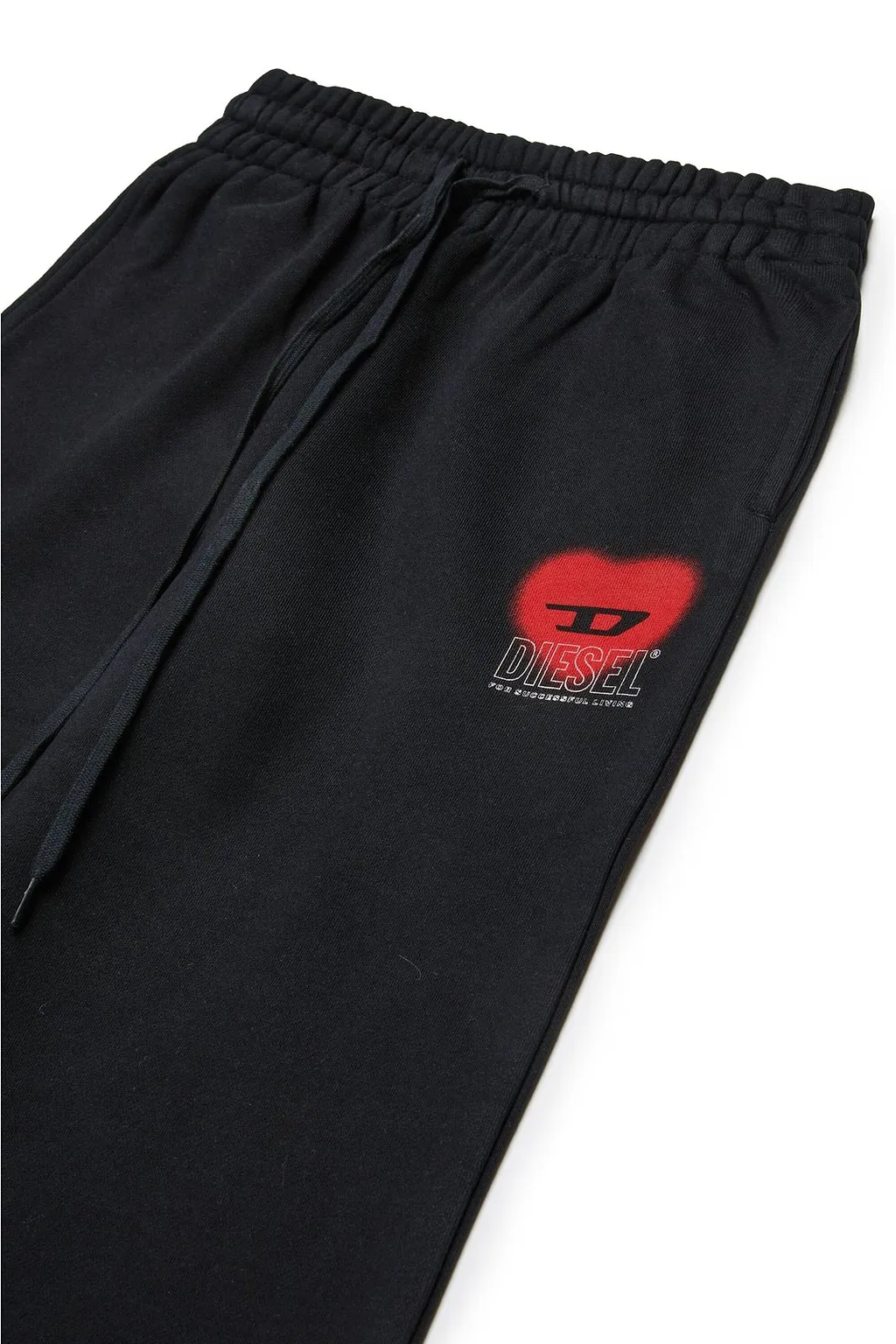 Diesel Kids Drawstring Wide-Leg Pants