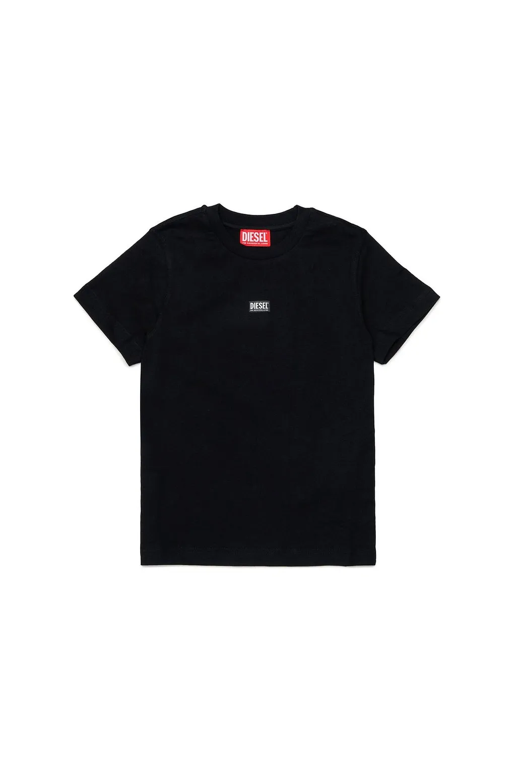 Diesel Kids Logo Printed Crewneck T-Shirt