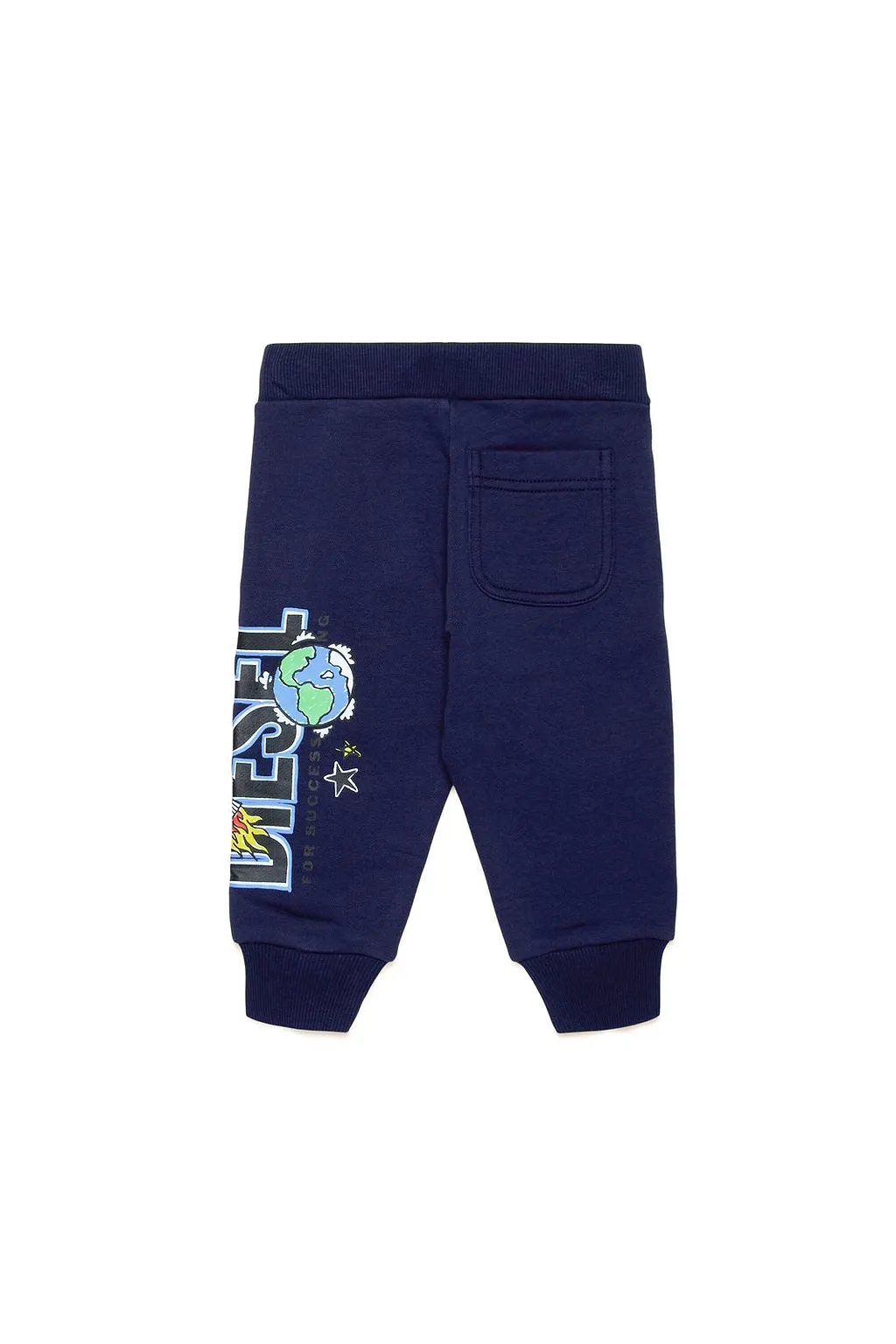 Diesel Kids Graphic Printed Fleece Jogger Trousers