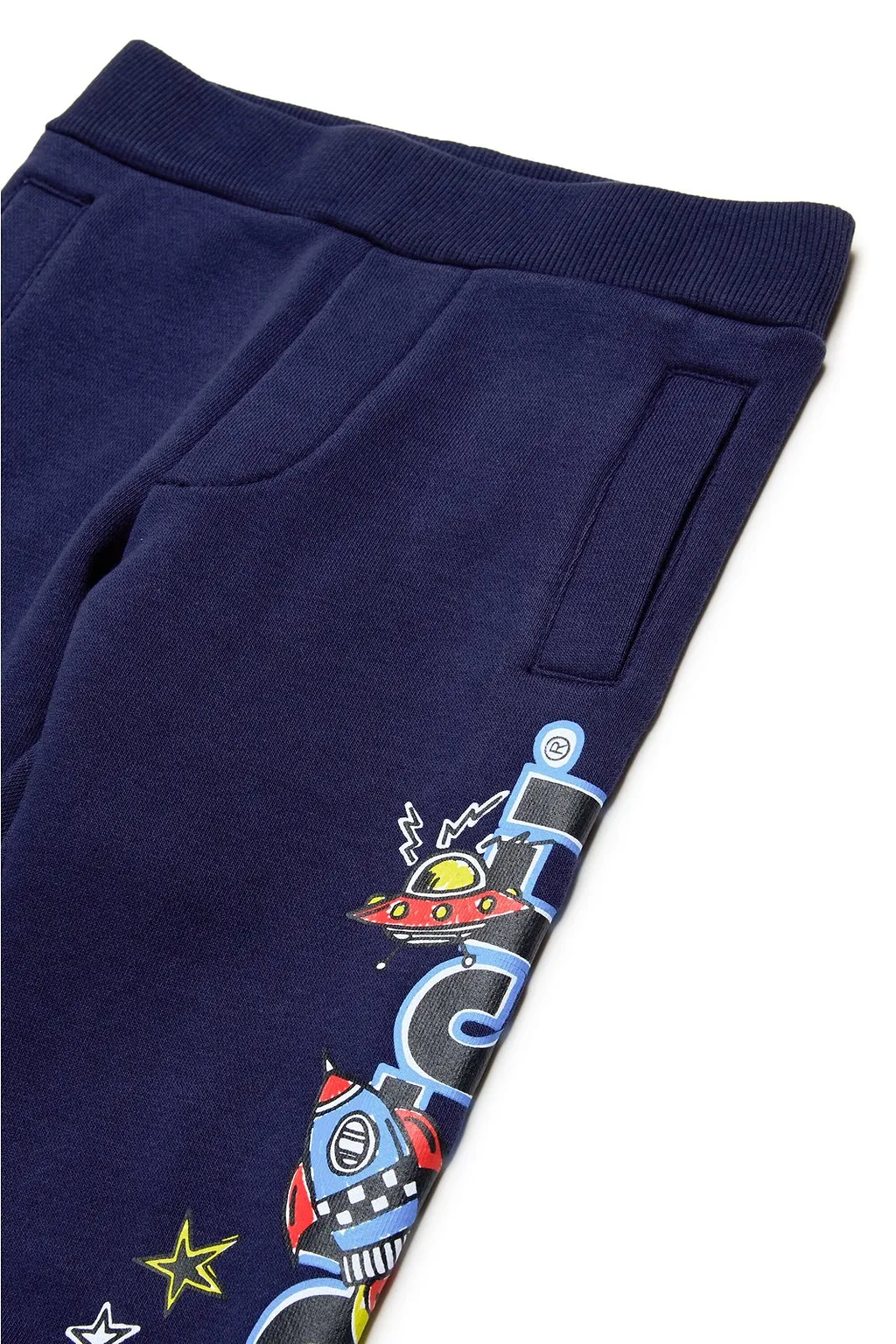 Diesel Kids Graphic Printed Fleece Jogger Trousers