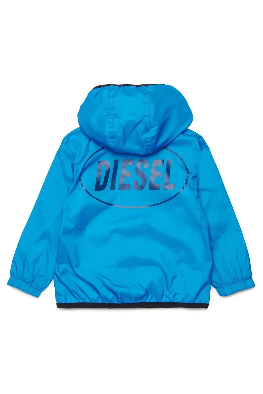 Diesel Kids Logo Printed Hooded Jacket