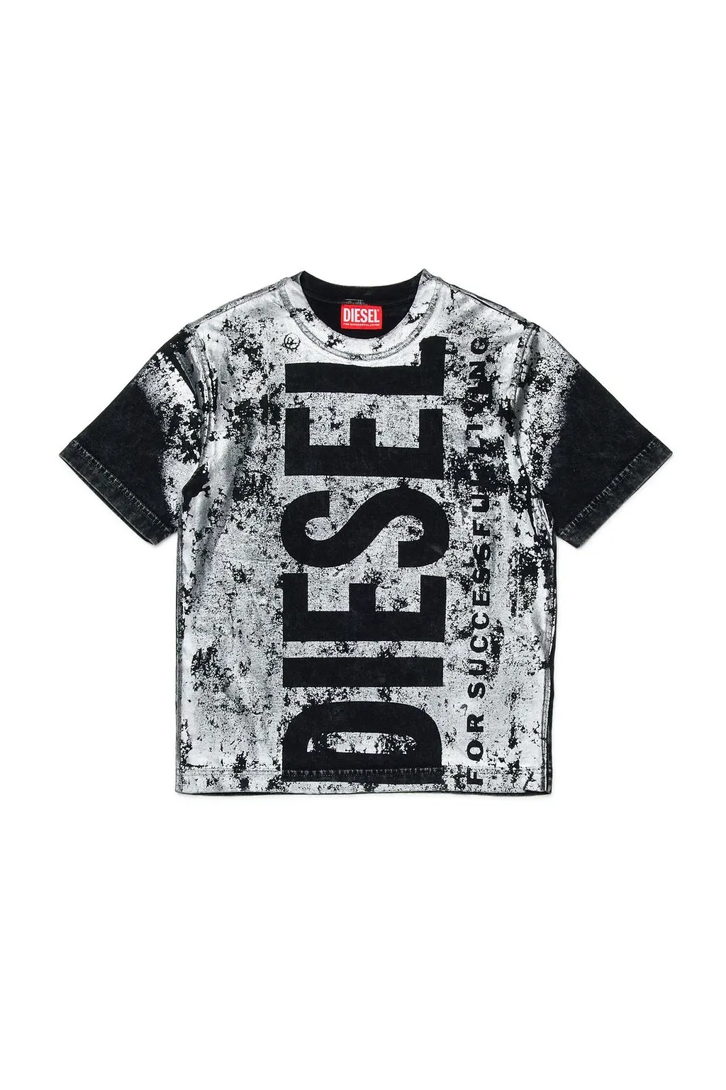 Diesel Kids Logo Printed Short-Sleeved T-Shirt