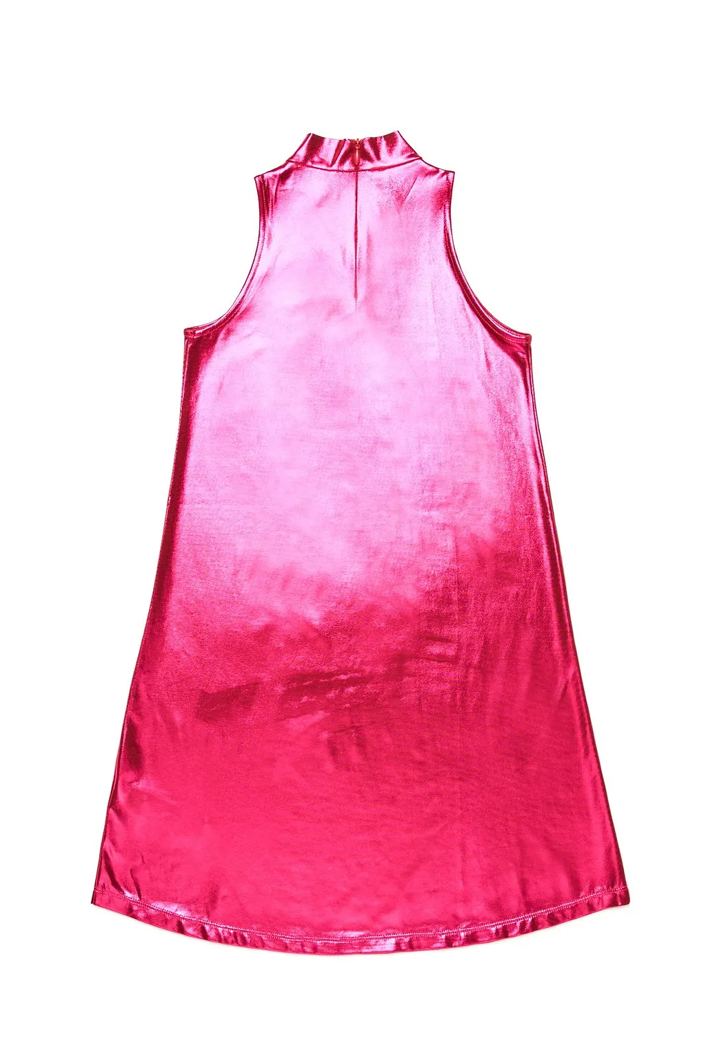 Diesel Kids Metallic Finish Sleeveless Dress