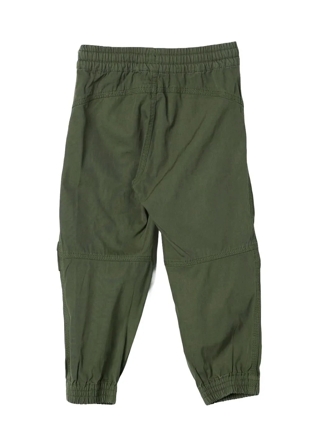 Diesel Kids Oval D-Embroidery Drawstring Cargo Trousers