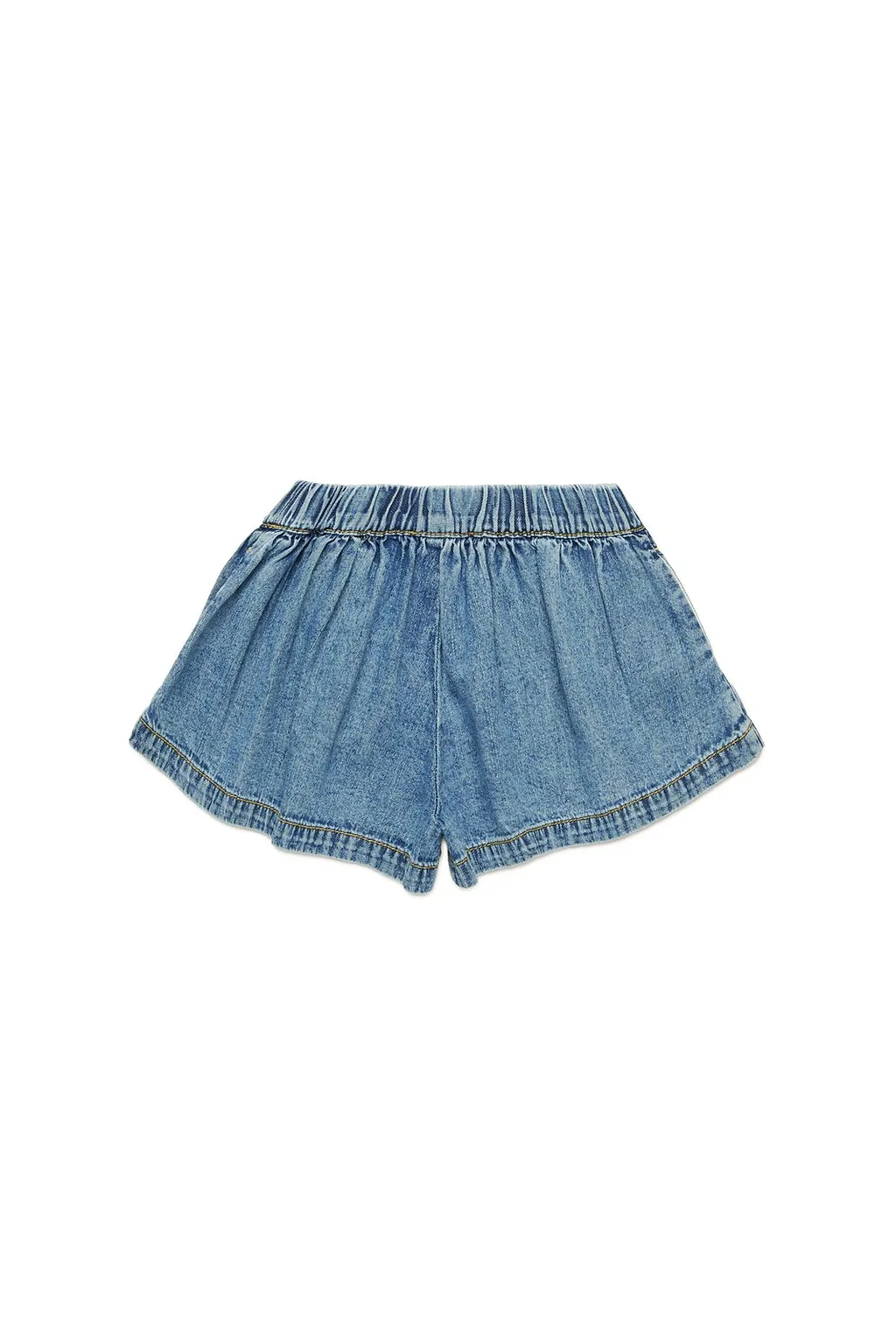 Diesel Kids Oval-D Logo Denim Shorts