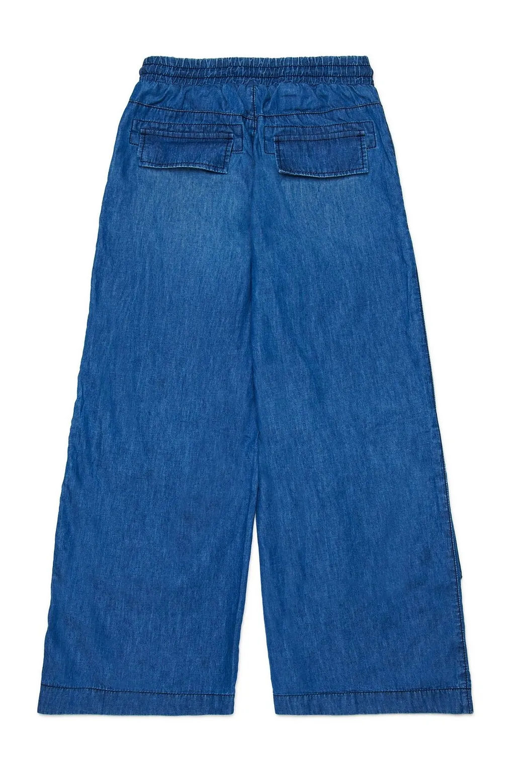 Diesel Kids Oval-D Logo Embroidered Cargo Jeans