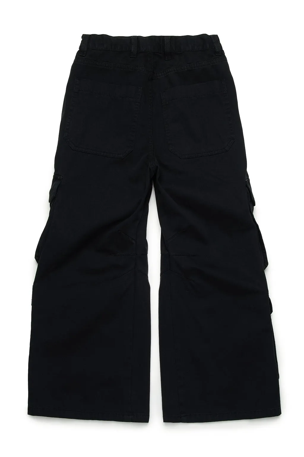 Diesel Kids Oval-D Logo Embroidered Cargo Pants