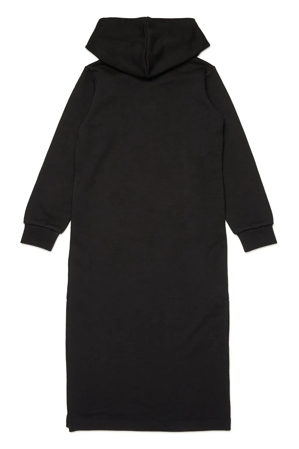 Diesel Kids Oval-D Logo Embroidered Hoodie Dress
