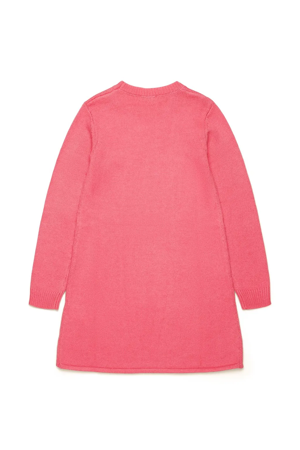 Diesel Kids Oval-D Logo Embroidered Knitted Dress