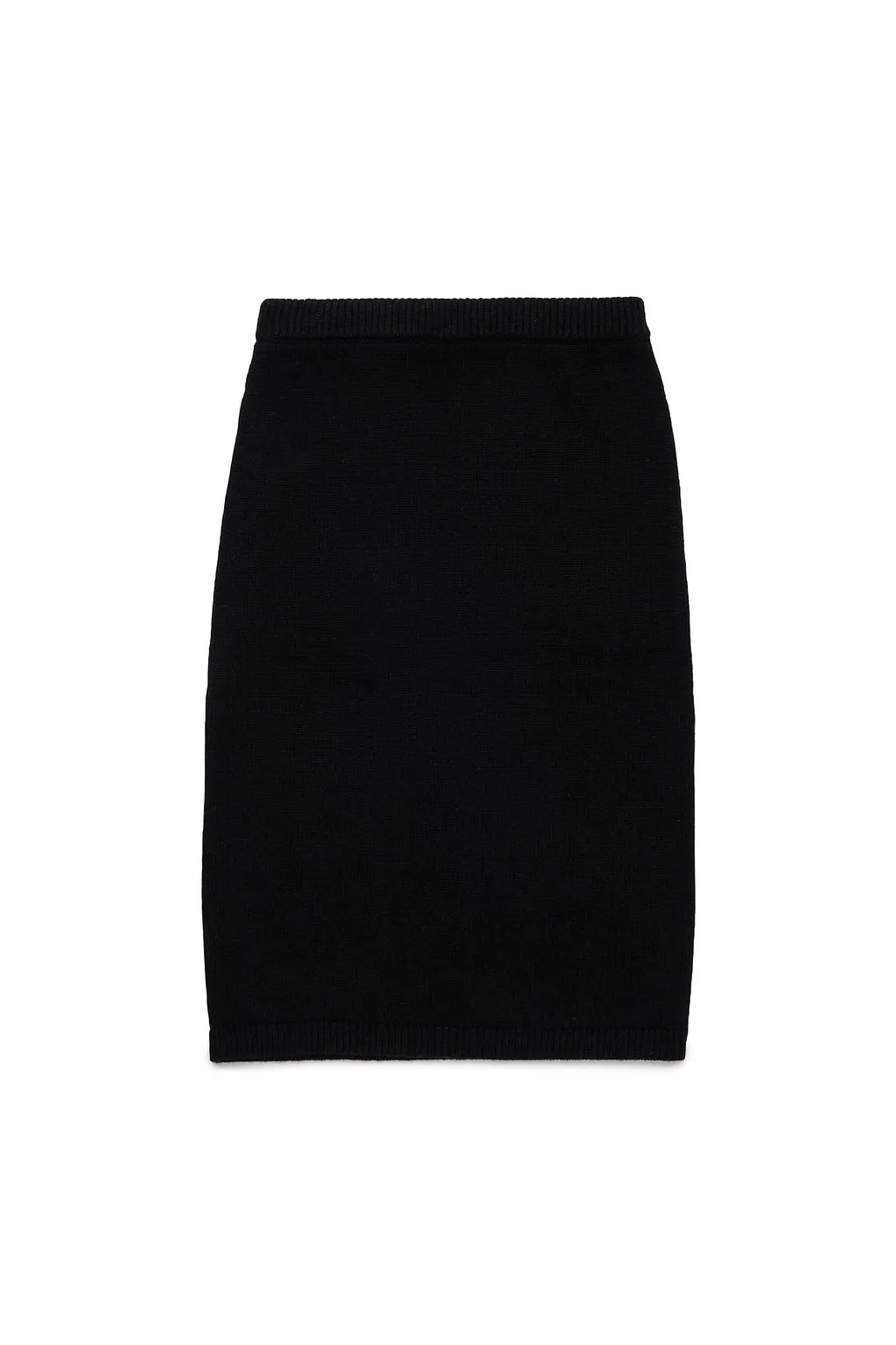 Diesel Kids Oval-D Logo Embroidered Knitted Skirt