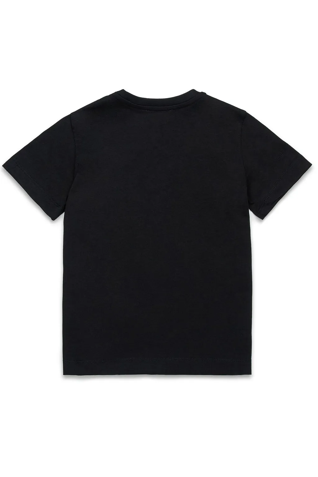 Diesel Kids Oval-D Logo Floral Printed Crewneck T-Shirt