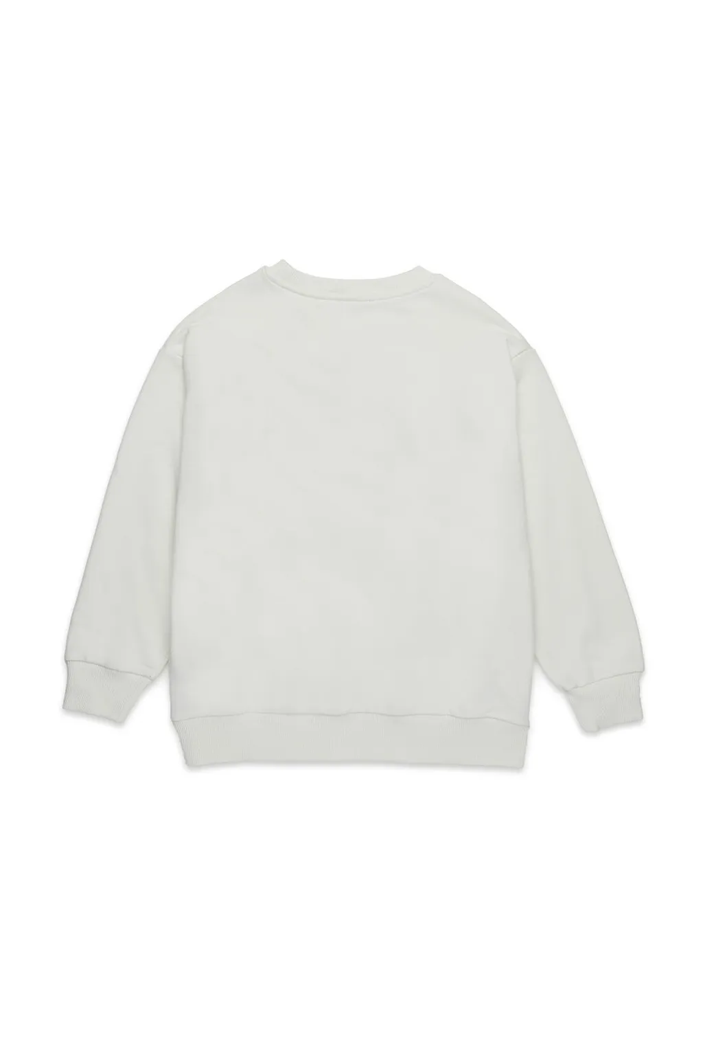 Diesel Kids Oval-D Logo Floral Printed Crewneck Sweatshirt
