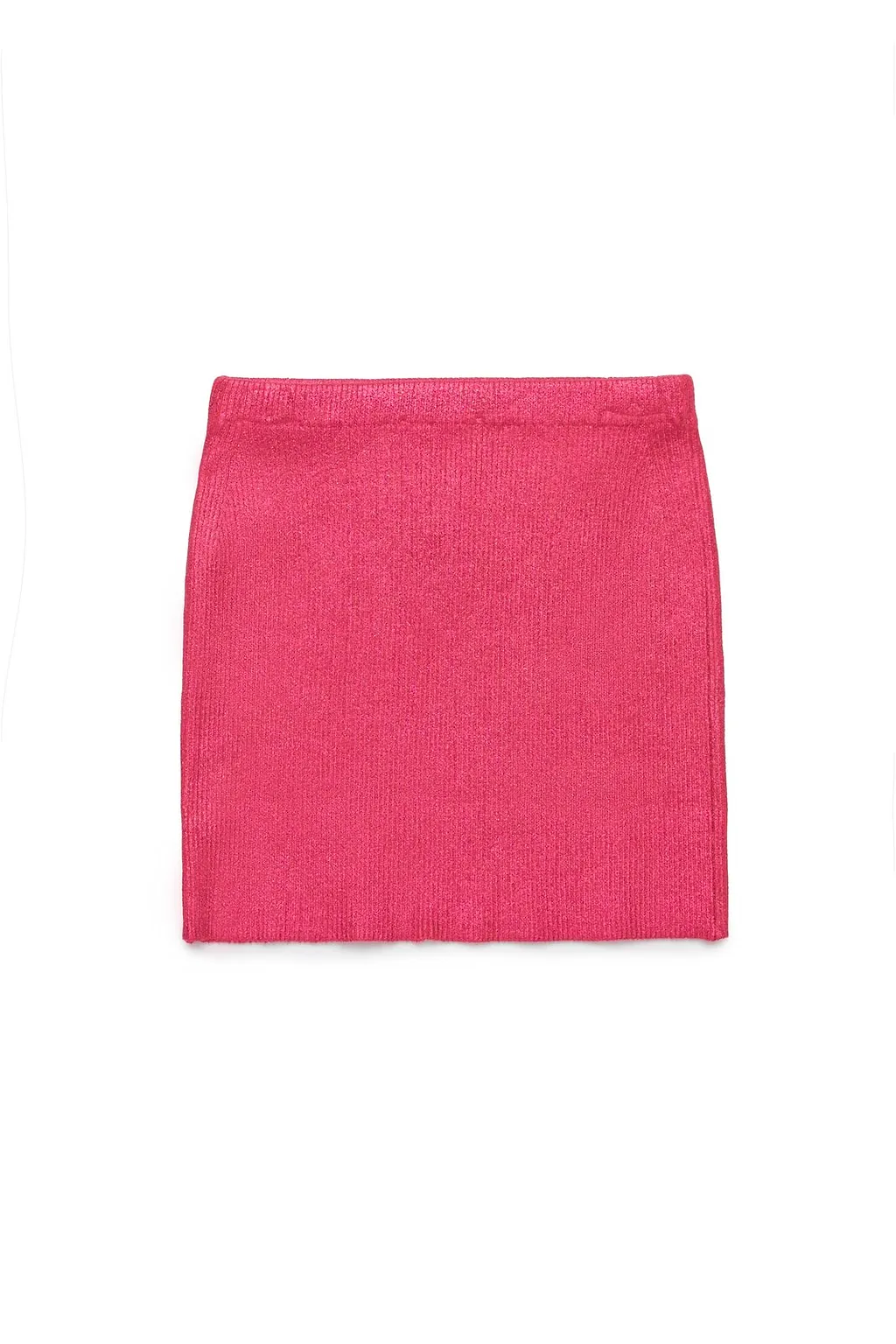 Diesel Kids Ribbed Knit Mini Skirt
