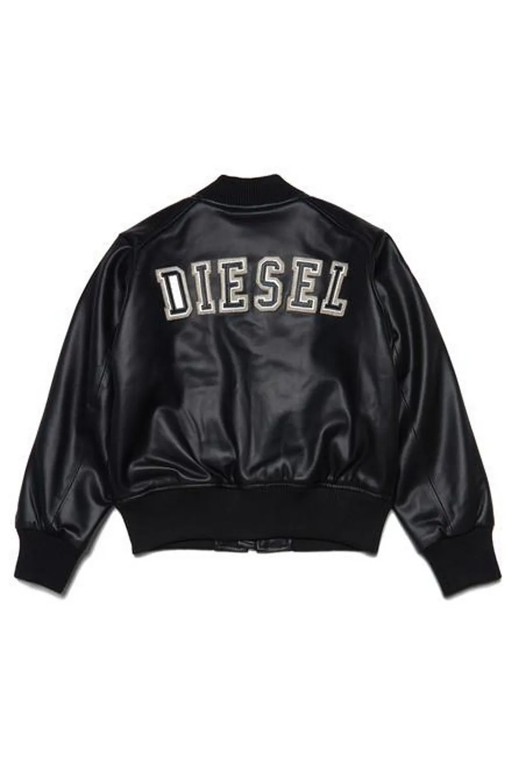 Diesel Kids Russ Logo-Embroidered Zipped Bomber Jacket