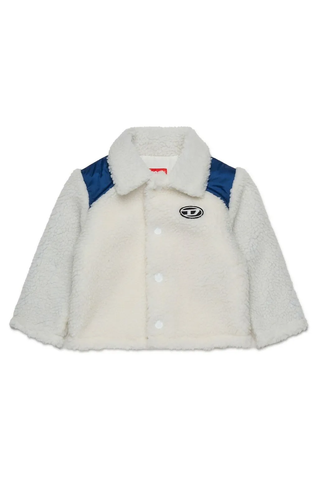 Diesel Kids Oval-D Patch Teddy Jacket