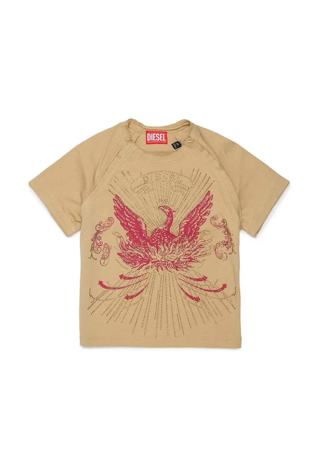 Diesel Kids Taroweena Crewneck T-Shirt