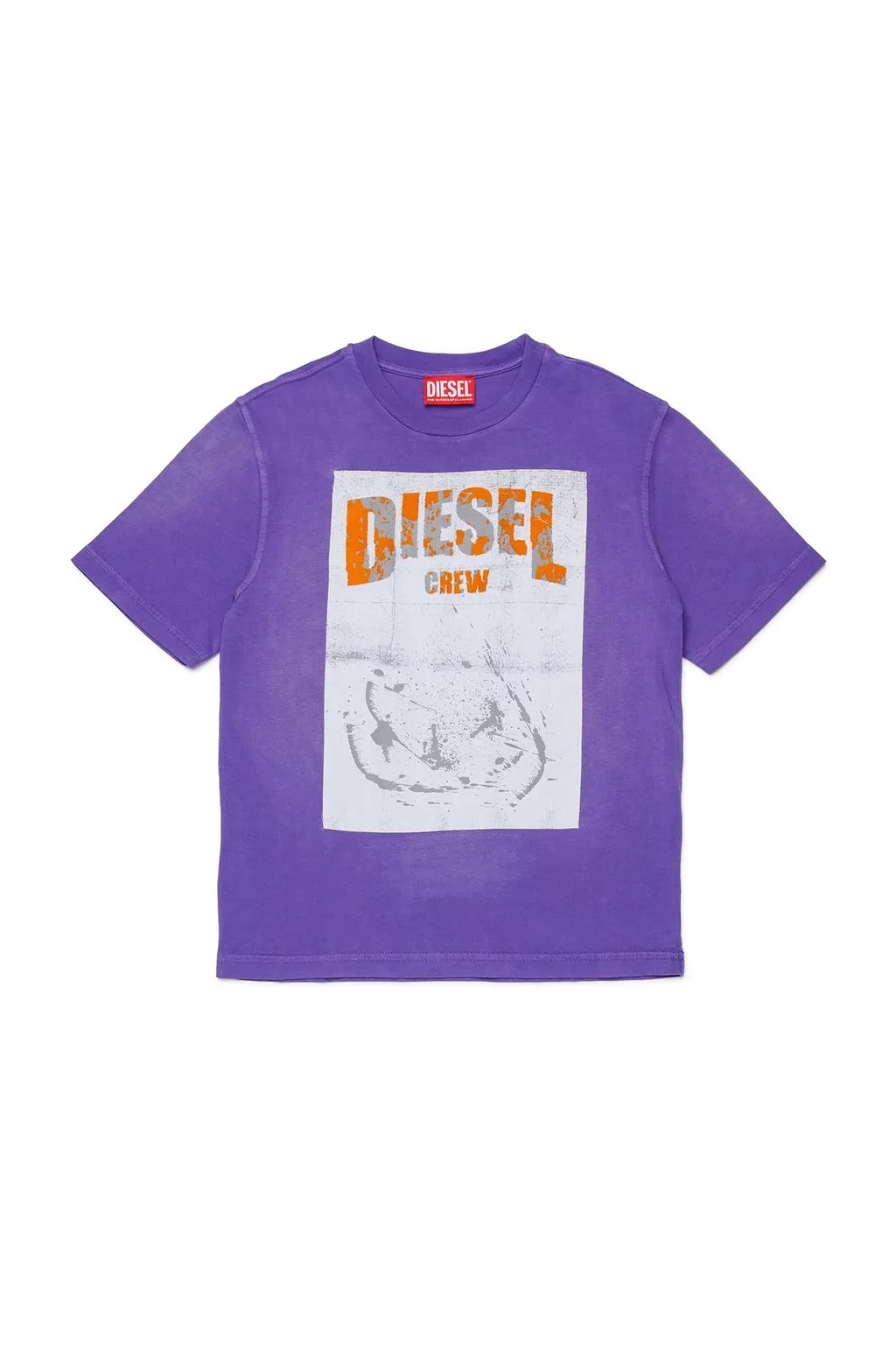 Diesel Kids Tbers Over Crewneck T-Shirt