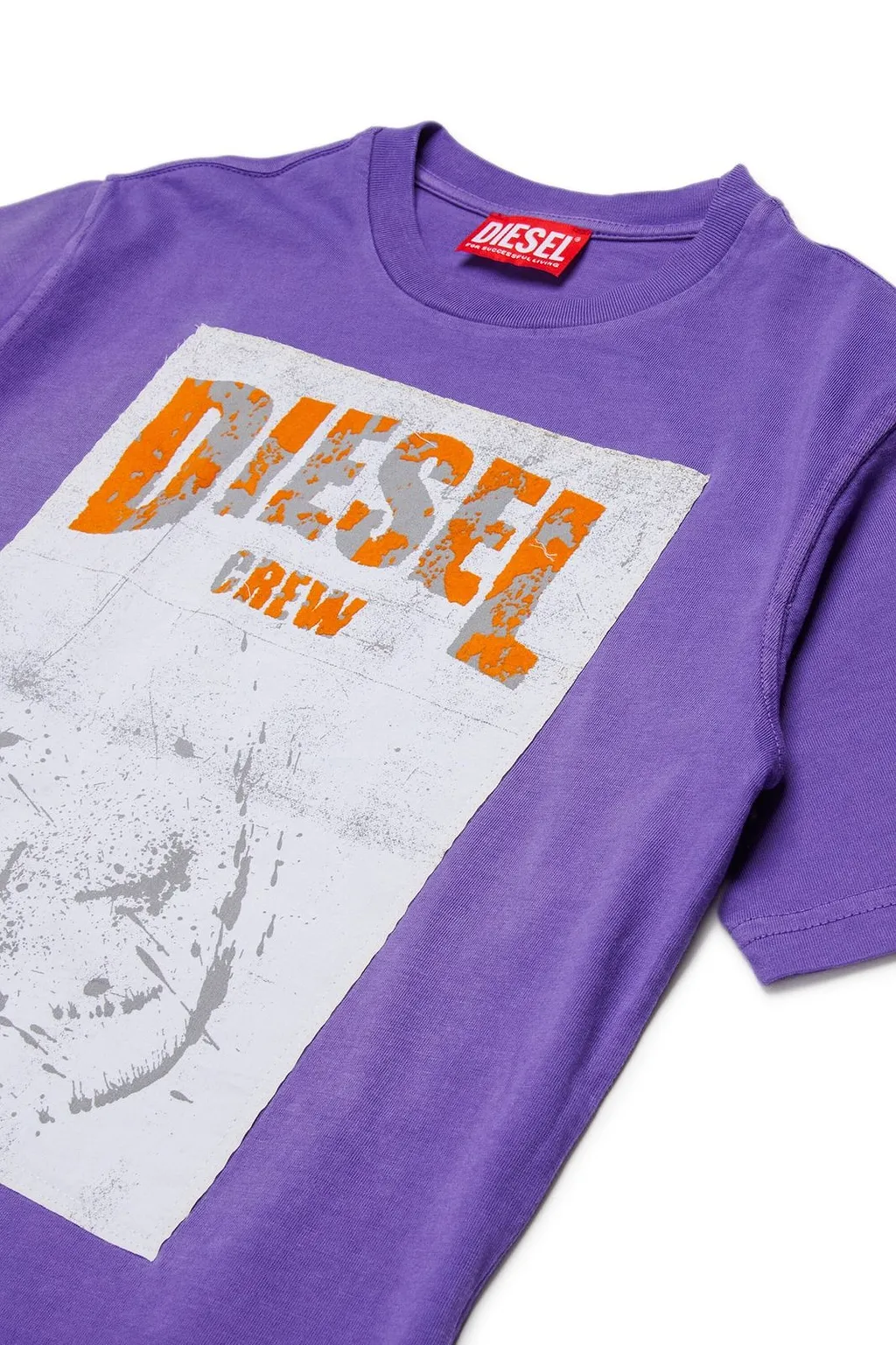 Diesel Kids Tbers Over Crewneck T-Shirt