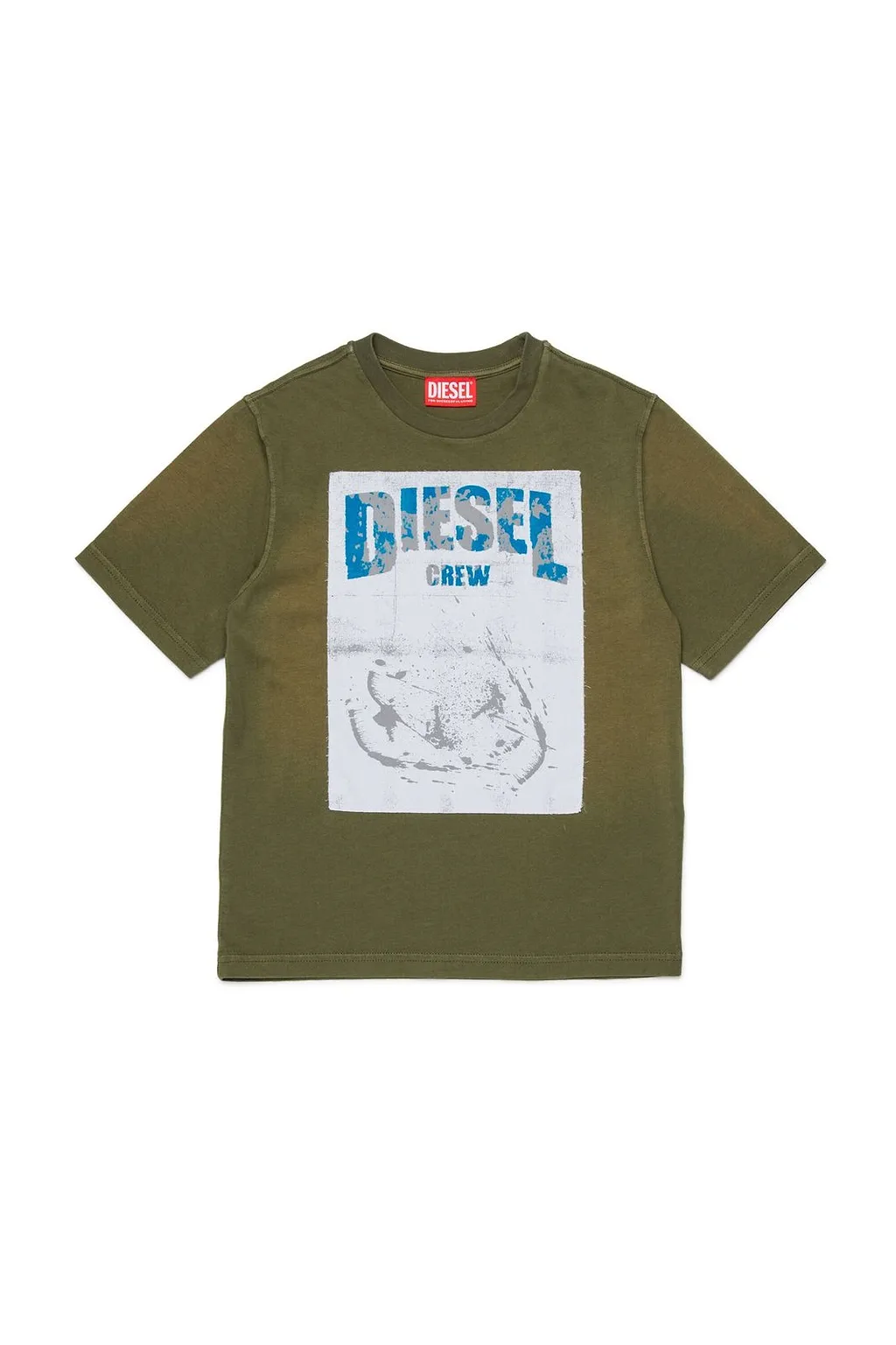 Diesel Kids Tbers Over Crewneck T-Shirt