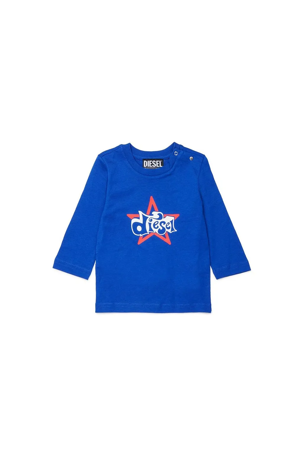 Diesel Kids Tilelob Logo Long-Sleeve T-Shirt