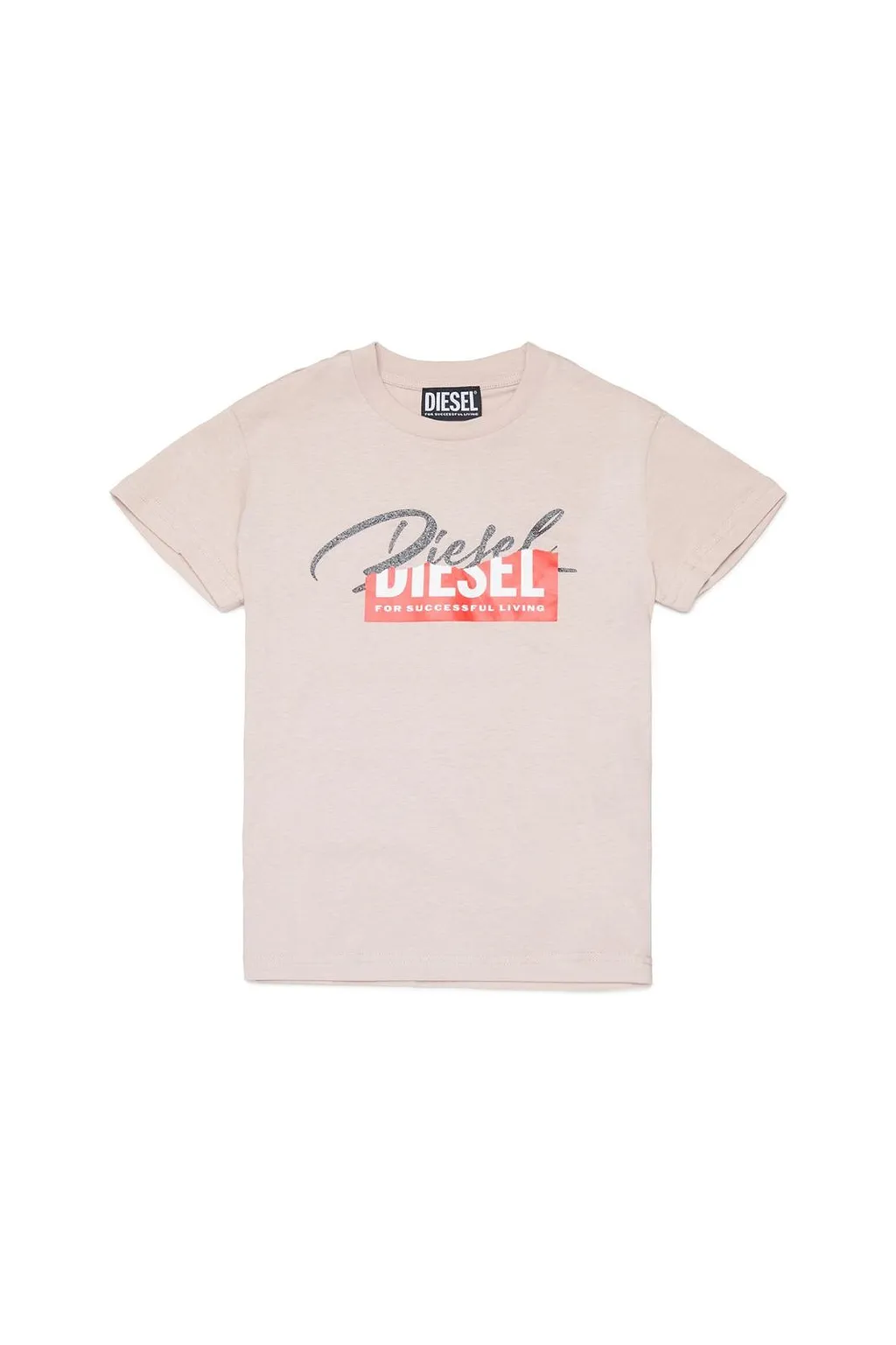Diesel Kids Tirlitn Logo Print T-Shirts