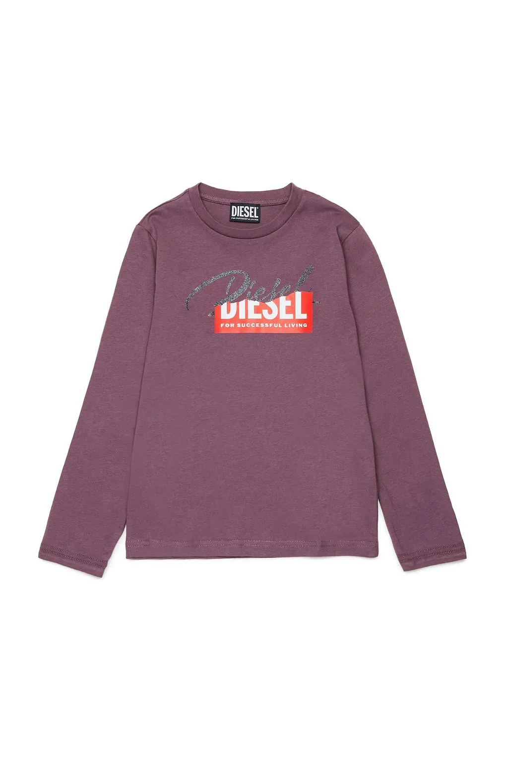 Diesel Kids Tirlitn Logo Long Sleeve T-Shirt