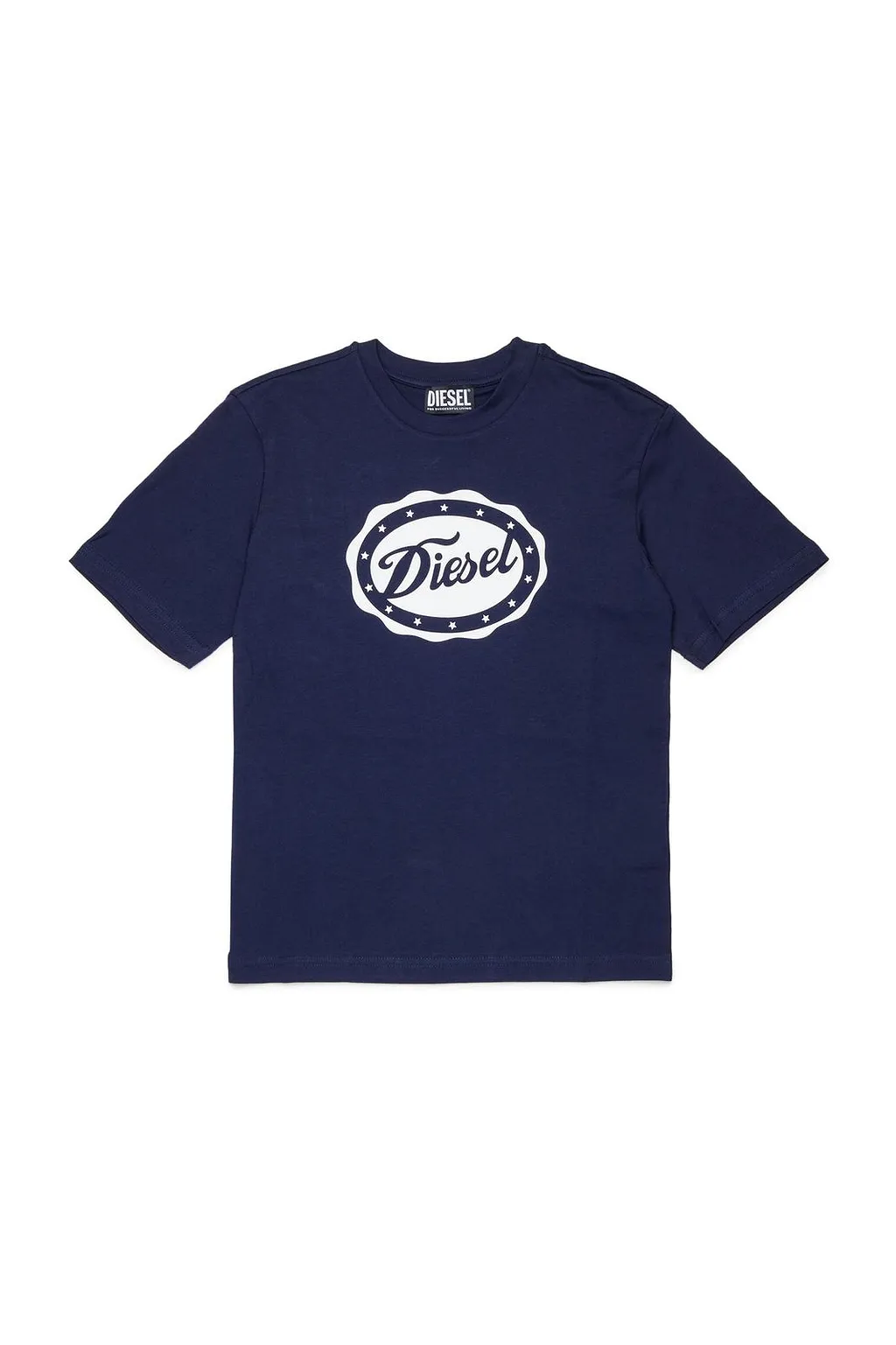 Diesel Kids Tiverop Logo Print T-Shirt