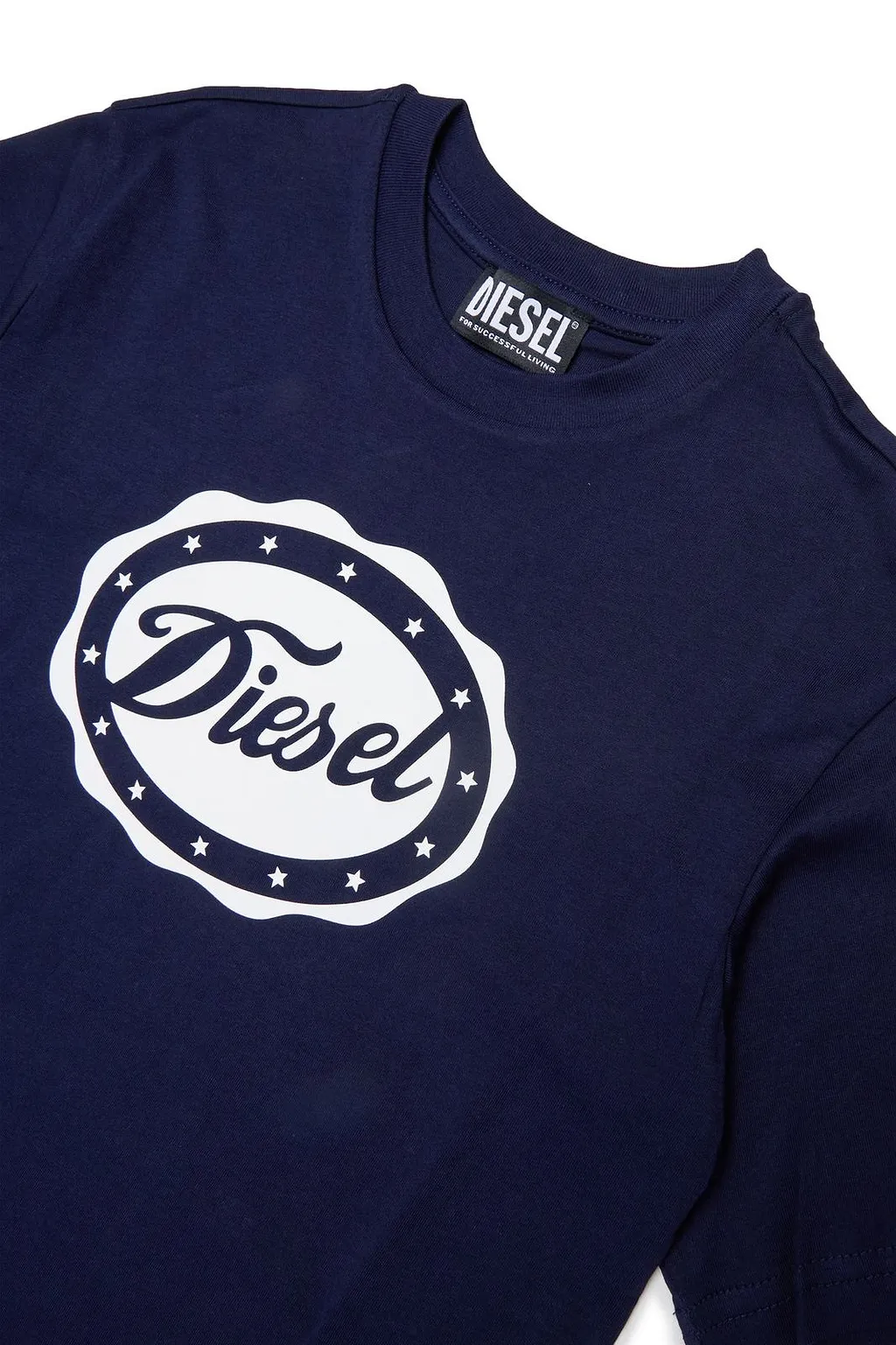 Diesel Kids Tiverop Logo Print T-Shirt