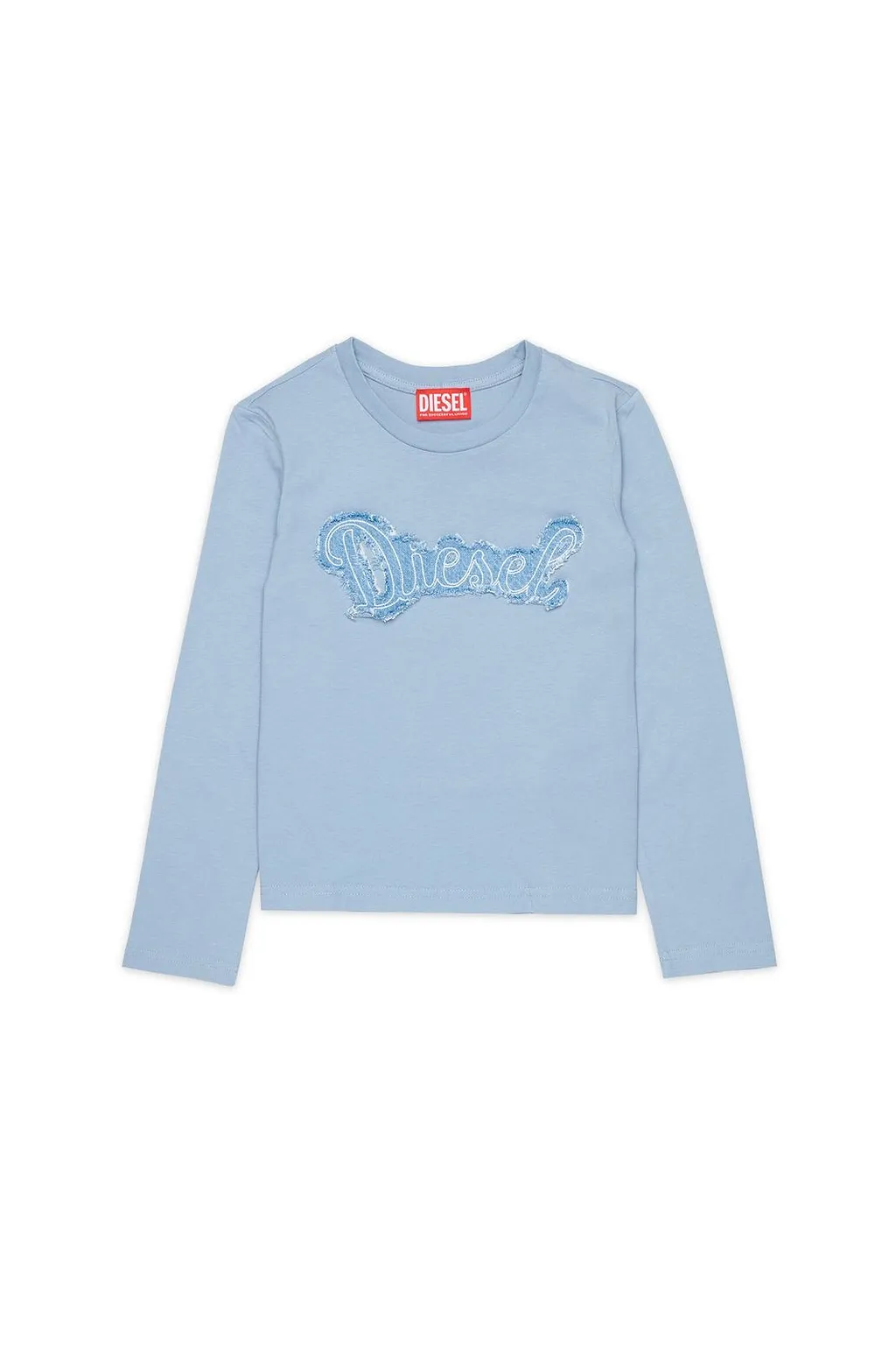 Diesel Kids Tlibby Logo Long Sleeve T-Shirt