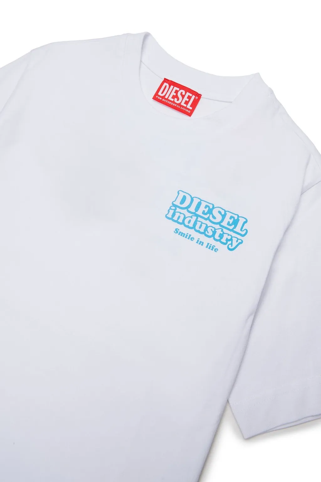 Diesel Kids Tlodim Logo Print T-Shirt