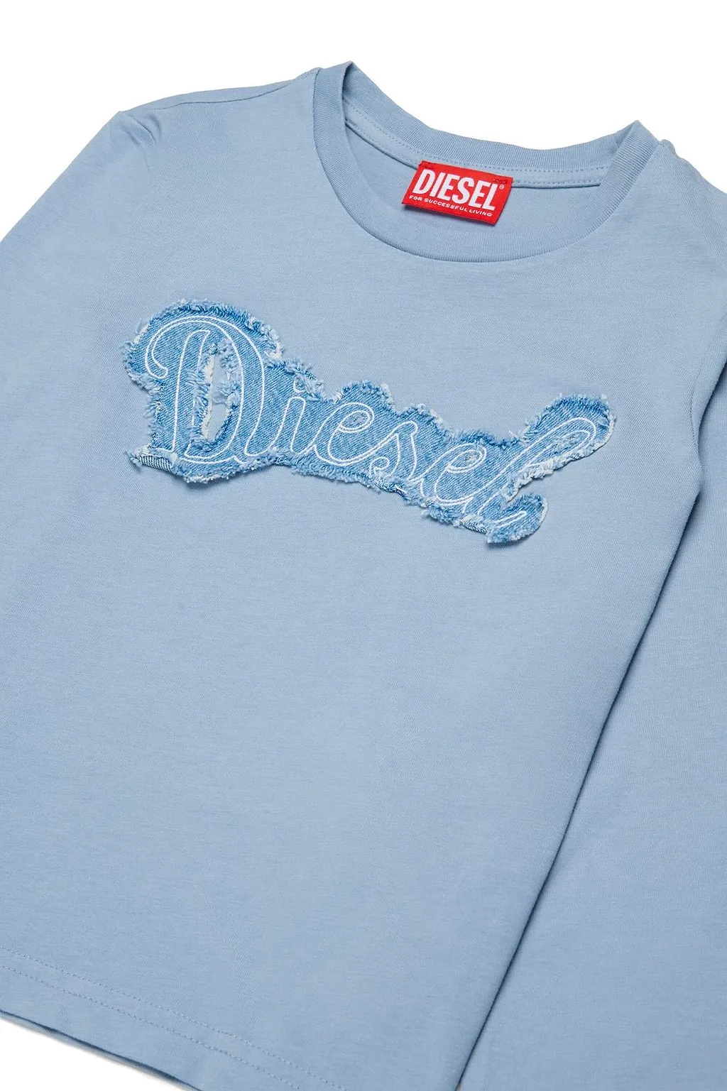 Diesel Kids Tlibby Logo Long Sleeve T-Shirt